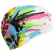 Шапочка для плавания силиконовая взрослая Mad Swim 055463 White-Multicolor - изображение 4