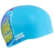 Шапочка для плавания силиконовая взрослая Mad Swim 055453 Blue-Multicolor - изображение 3