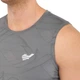 Майка компресійна чоловіча спортивна Jason 7766 розмір 2XL (180-185 см) Grey - зображення 7