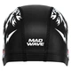Шапочка для плавання текстильна доросла з принтом хаскі Mad Swim Evolution 058301 Black-White - зображення 5