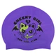 Шапочка для плавания силиконовая двухсторонняя взрослая Mad Swim 055432 Purple-Yellow - изображение 6