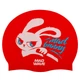 Шапочка для плавания силиконовая юниорская кролик Mad Swim 057415 Red-Multicolor - изображение 1