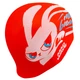Шапочка для плавания силиконовая юниорская кролик Mad Swim 057415 Red-Multicolor - изображение 4