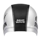 Шапочка для плавания текстильная взрослая Mad Swim Evolution 058412 Black-Silver - изображение 4