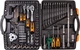 Набір інструментів MASTERTOOL PROFI ¼"&⅜"&½"&TORX 121 шт 4-13 мм 9-19 мм 20-32 мм Е8-Е20 CrV50BV30 протиударний кейс 78-5121 - зображення 2