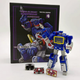 Игрушка-трансформер Pocket Toys PT-04 Tuner S (Soundwave / Саундвейв) с кассетами — Коллекционная фигурка-робот Десептикон 10 см - изображение 1