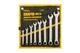Ключі комбіновані MASTERTOOL COLD FORGED набір 8 шт (6/8/10/12/13/14/17/19 мм) 31CrV3 DIN 3113 у чохлі 72-0108 - изображение 1