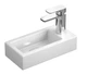 Умывальник на столешницу накладной Koller Pool Kvadro 370x185 мм R 1810020139 правый Белый маленький - изображение 1