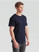 Футболка мужская Fruit of the Loom Valueweight базовая классическая 100% хлопок, размер 5XL тёмно-синяя - зображення 4