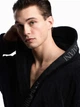 Халат чоловічий Emporio Armani XL Чорний (EM002255-black) - зображення 4