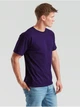 Футболка мужская Fruit of the Loom Valueweight базовая классическая 100% хлопок, размер XXL , Фиолетовая - зображення 4