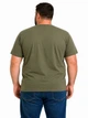Футболка мужская Fruit of the Loom Valueweight базовая классическая 100% хлопок, размер 3XL , Оливковая - изображение 10