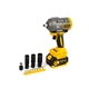 Безщітковий акумуляторний гайковерт TigerKraft GR985 PRO (1100 Нм, 21V 6Ah) з набором і 2 АКБ у кейсі - зображення 3