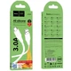 Кабель HOCO X124 Bien silicone charging data cable Type-C White - зображення 3