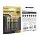 Батарейка HOCO JA1B, Alkaline, AA, LR6, 1.5V (4PCS) black - изображение 8