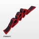 Ленточный эспандер с петлями 5 см для растяжки и фитнеса EasyFit Elastiband (HARD) красный (EF-1684-R) - изображение 4