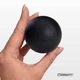 Масажний м'ячик 6.5 см EasyFit чорний (каучук) для МФР та йоги, масажер для спини, ніг, рук, шиї EF-MM65-BK - зображення 3