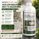 Средство для удаления мха из камня MOSSCLEAN+ PRO Очиститель мха с плитки/бетона/камья 500мл Средство для очистки от бетона - изображение 5