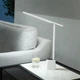 Настільна лампа Baseus Smart Eye Series 3000K/4000K/6000K Складна LED-лампа з акумулятором 2200 mAh та сенсорним керуванням для читання, навчання та роботи (DGZG-02), Білий - зображення 6