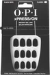 Zestaw sztucznych paznokci Opi Xpress-On Black Onyx 30 szt (4064665160628) - obraz 1
