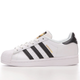 Кроссовки мужские и женские Adi Superstar Classic White Black / кеды Ади суперстар классические белые 37 - изображение 1