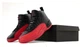 Кросівки чоловічі Ni Air Jord 12 Black Red / Най аir Джор 12 чорні з червоним високі 40 - зображення 8