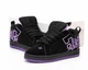 Кросівки чоловічі та жіночі DC Shoes Court Graffik Black Purple / ДС Шуз чорні фіолетові 42 - зображення 4