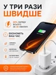 Швидка зарядка для телефону USB 33w quick fast charge pd мережевий зарядний пристрій 33 вт СЗУ адаптер блок живлення юсб для зарядки xiaomi samsung redmi realme планшета сяомі power adapter світлодіодної стрічки гірлянди 5В 3А White білий (NO9167) - зображення 3