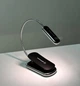Лампа акумуляторна Glocusent A20 16 LED Гнучка металева Clip ніжка з прищіпкою для читання книг з таймером Чорний (2120632) - зображення 3