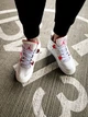 Кросівки чоловічі і жіночі Ni Air Jord 4 White Red/ Най аір Джор 4 білі із червоним високі 43 - зображення 7