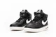 Кросівки зимові чоловічі Ni Air Force 1 High Black White з хутром / Най аір Форс чорні високі на хутрі 42 - зображення 3