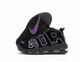 Кроссовки женские и мужские Ni Air More Uptempo Black Purple / Най аир мор Аптемпо черные с фиолетовым 44 - изображение 4