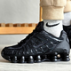 Кроссовки мужские и женские Ni Shox TL black / Най Шокс черные 39 - изображение 1