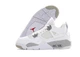 Кроссовки женские и мужские Ni Air Jord 4 'White Oreo'/ Най аир Джорд 4 белые высокие 36 - изображение 4