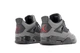 Кроссовки женские и мужские Ni Air Jord 4 Grey Black / кроссовки Най аир Джорд 4 серые с черным 37 - изображение 4