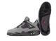 Кроссовки женские и мужские Ni Air Jord 4 Grey Black / кроссовки Най аир Джорд 4 серые с черным 37 - изображение 6