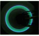 Салатовая светодиодная LED подсветка колес на ниппель с батарейками для велосипеда авто мотоцикла светящиеся колпачки пара (2 шт.) - изображение 10