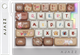 Клавиатура проводная Ajazz AK029 Meow Magnetic Switch USB Beige (AK029-M-Y) - изображение 1