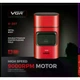 Триммер VGR V307 для стрижки волос и бороды аккумуляторный профессиональный шейвер для окантовки для мужчин красный компактный инструмент для коррекции контуров с аккумулятором для домашнего ухода за усами висками и шеей - изображение 2