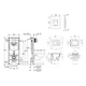 Комплект 4 в 1: Інсталяція Grohe Rapid SL 3 в 1 38772001 + Унітаз безобідковий Kroner Armada WHI513636 TORNADO (38772001KA51T) - изображение 2