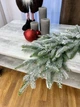 Хвойная гирлянда Лесная полузаснеженная, 200 см, зеленый, Н02024 - изображение 3