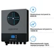 Автономний інвертор Solarverse Ampere Double 8kW 48V 1 MPPT Wi-Fi 220V Однофазний (SV8048AD) - изображение 2