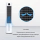 Охладитель воздуха Klarstein Skytower Grand Smart 480 м3/ч белый (10035816) УЦЕНКА - изображение 7