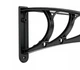 Козырек для двери из поликарбоната Vevor CZPC40X80G-C 198.7 х 96.5 см навес для балкона с водоотводом Серый - изображение 7