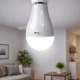 Лампочка з акумулятором аварійна E27 світлодіодна 20Вт New Emergency Lamp, автономна енергозберігаюча акумуляторна LED-лампочка при відключенні світла для дому, квартири, офісу, дачі, холодне біле світло, NEL-27 - зображення 1