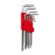 Набор ключей torx "звёздочка" INTERTOOL 9шт, длинные, Т10-Т50, CrV (41700) - изображение 1
