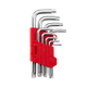 Набор ключей torx "звёздочка" INTERTOOL 9шт, короткие, Т10-Т50, CrV (32485) - изображение 1