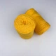 Шнур плетений YarnArt macrame cotton 2мм жовтий (№764) - изображение 1