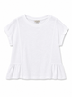 Футболка для дівчинки River Island 128 см біла - изображение 1