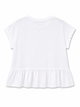 Футболка для дівчинки River Island 128 см біла - изображение 2